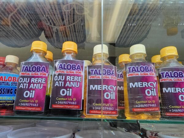 Favour and Mercy Oil