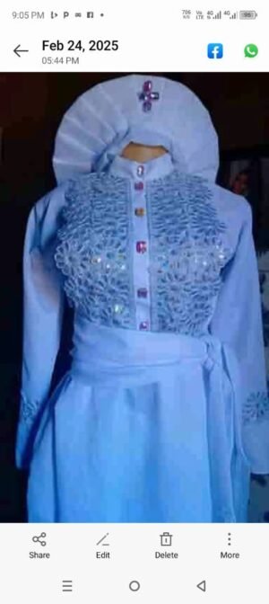 Beautiful White Garment